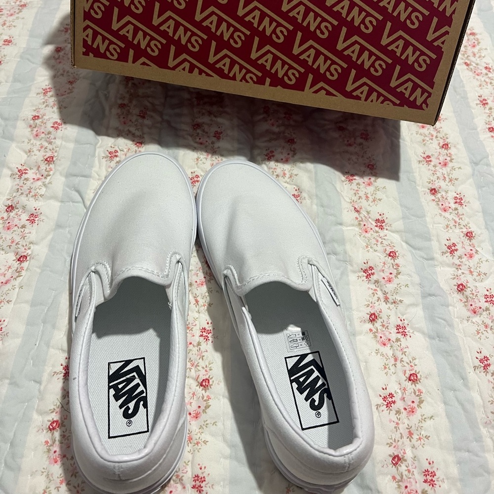 Slip-On White Vans